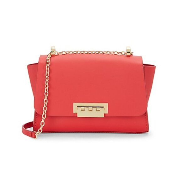 ZAC Zac Posen Handbags - NWT ZAC Zac Posen Eartha mini chain strap red leather shoulder handbag